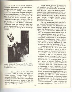 St Luke's Episcopal Church 165th Anniversary History pg 30 (Anna L and John F Nash Collection)
