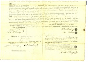 Jacob Poe Deed for Lots 19 and 20 pg2 (Frances and John Finley Collection)